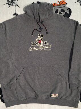 Vintage Disneyland Resort Mickey Mouse Established 55 Hoodie